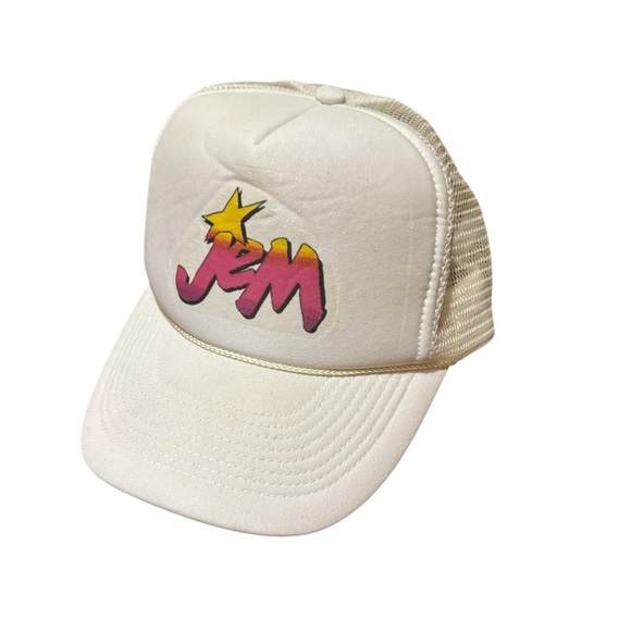 Vintage 80's Jem T-Show Trucker SnapBack Hat - Picture 1 of 6